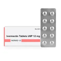 Ivervid 12mg Ivermectin tablets in blister pack – Treatment for scabies and parasitic infections