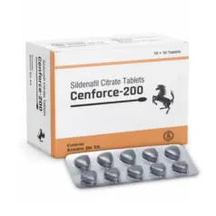Cenforce 200 mg contain sildenafil pack of 10 Tablet for ed