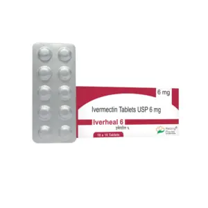 Iverheal 6mg Ivermectin tablets in blister pack – Oral treatment for scabies and parasitic infections