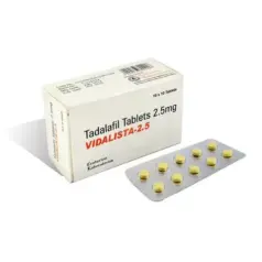 Vidalista 2.5 mg Ed Tablets with Tadalafil Low Dose
