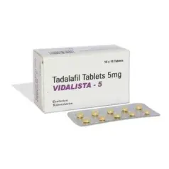 Vidalista 5mg with Tadalafil.