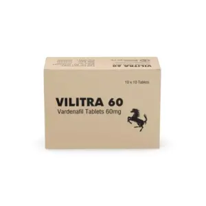 Vilitra 60mg Vardenafil tablets in blister pack High-strength ED treatment for severe erectile dysfunction