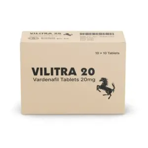 Vilitra 20mg Vardenafil tablets in blister pack – Effective ED treatment medication