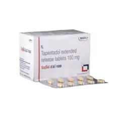Tapal Er 100mg Tapentadol Pack of 10 Tablets.