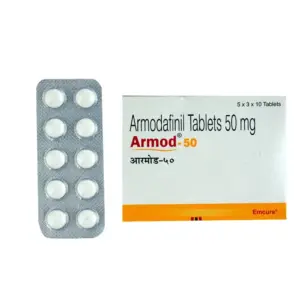Armodafinil 50mg wakefulness promoting agent