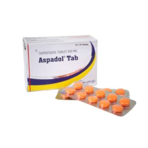 Aspadol 100mg Tapentadol pack og 10 Tablets