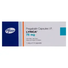 Lyrica 75mg Pregabalin Tablet For Nerve Pain.