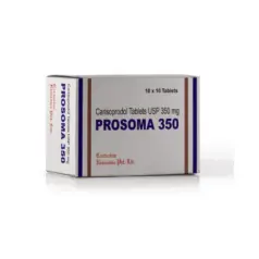 Prosoma 350 mg Carisoprodol Tablets