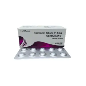 Iverhuman 3 uses ivermectin for parasitic infection.
