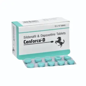 Cenforce D Sildenafil Citrate and Dapoxetine Tablet for ED-PE