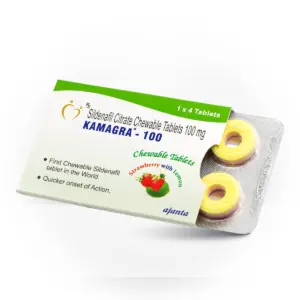 kamagra Polo Chewable Sildenafil 4 Tablet per strip
