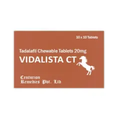 Vidalista CT Chewable Tablet with Tadalafil.