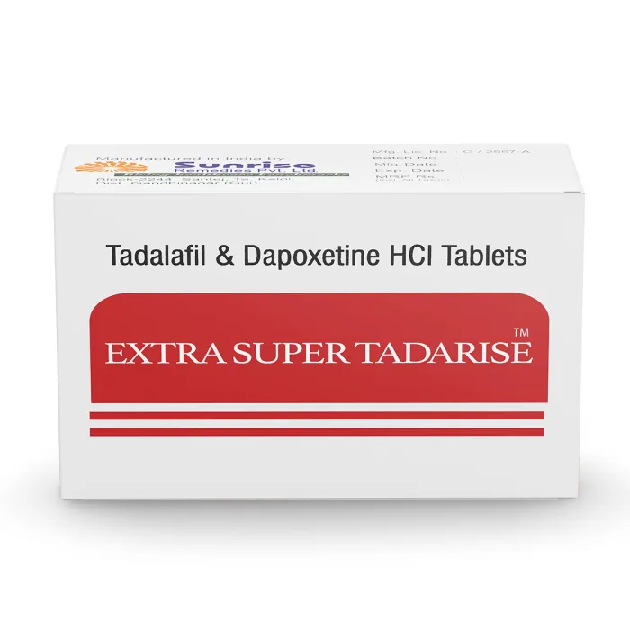 Exraa super tadarise tadalafil tablet